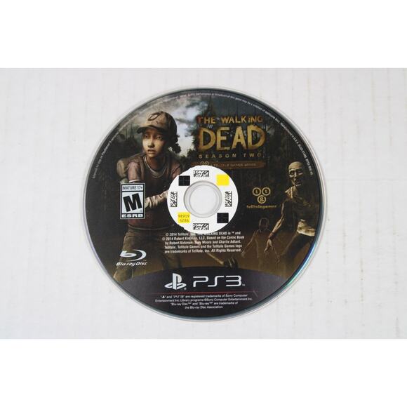 The Walking Dead: Season Two (Sony Playstation 3, PS3) Authentic, game disk only - Picture 1 of 6